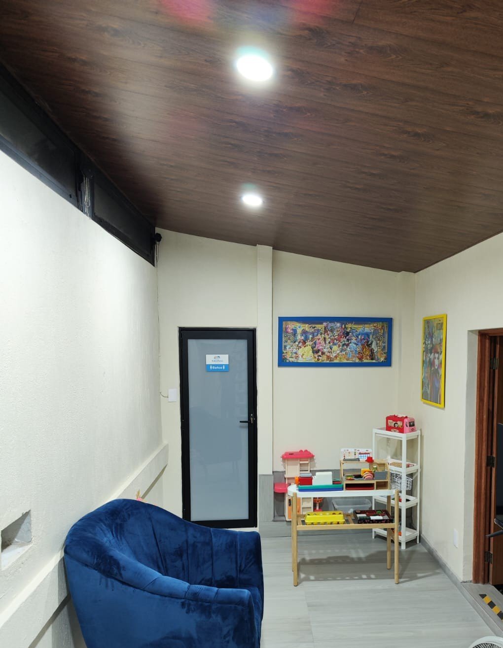Espacios interiores del centro